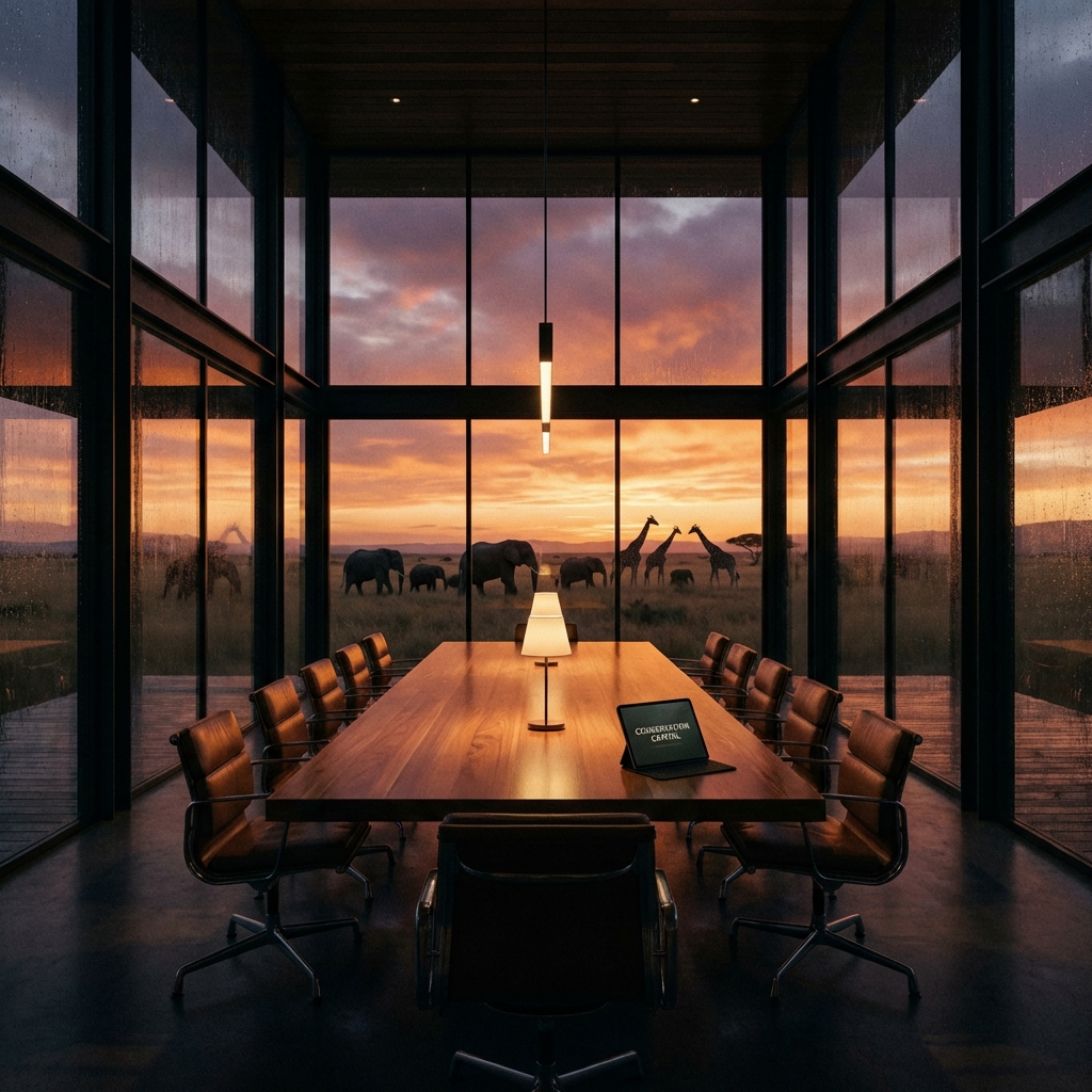 Corporate Boardroom Savannah View